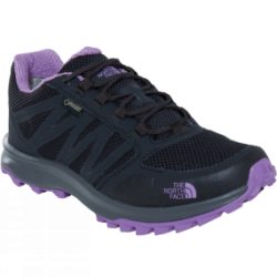 The North Face Womens Litewave Fastpack GTX Shoe Phantom Grey / Bellflower Purple
